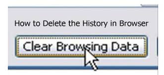 How To Delete The History In Browser Steps In Deleting Your Chrome Browser History Tecteem Clear Browsing Data Browser Browsing History