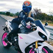Motorcycle Yamahayzfr1 Sportbike Caferacer Girl Custom Motorcycle Helmet Harley Davidson Follow Extremegent Biker Girl Motorbike Girl Motorcycle Girl