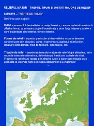 Forum harti / documentatie harta online de tari cu altitudini ? Treptele Majore De Relief Si Unitatle Morfostructurale