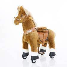 4k00:23family pleasures, lovely girls with little boy in hat happily spend leisure with ribbons and toy windmills outdoors in sunlight at sunset. Ponycycle Walking Pony Ride On Toy Pony Horse Toys Pony Cycle Ride On Toy Horse Hip Kids
