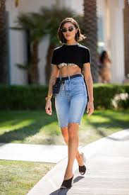 4 New Controversial Celeb Approved Denim Trends We Didn T See Coming Denim Trends Short Outfits Denim Fashion