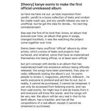 Kanye west's 10th studio album, donda, arrived in the most kanye west way possible. Update Aug 28 Spotify Donda Release Time Here S What We Know So Far Piunikaweb