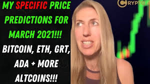 I am forecasting a peak of $150k in this cycle and a peak of $550k in the next cycle. Crypto Price Predictions For March 2021 Bitcoin Eth Grt Ada One Nu Ravencoin Polygon Diffcoin