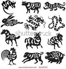 12 Chinese Zodiac Signs Design Chinesische Sternzeichen Chinesische Tierkreiszeichen Tierkreiszeichen