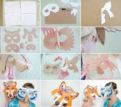 как сделать маску из бумаги своими руками для детей Novogodnie Maski Dlya Detej Svoimi Rukami Shablony Vykrojki Master Klassy Rozhdestvenskie Izdeliya Maski Vykrojki