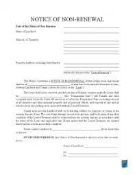 As our contract is ending on __/__/____ (date), i request you to kindly not renew the contract. Lease Nonrenewal Notice Template Not Renewing Lease Letter