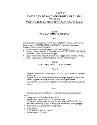 Pada tulisan kali ini akan coba admin bagikan contoh ad/art atau anggaran das. Doc Contoh Anggaran Dasar Dan Aturan Rumah Tangga Koperasi Ardi Hidayat Academia Edu