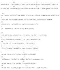 Capo 3 Worth It Chords Fifth Harmony Kid Ink Harmony Songs Fifth Harmony Lyrics Fifth Harmony
