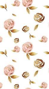 Flowers Wallpaper Iphone Pattern Pink Roses 49 Ideas Gold Wallpaper Background Gold Wallpaper Iphone Rose Gold Wallpaper