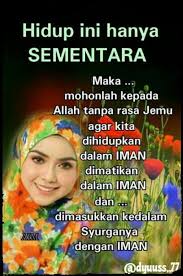 Kehidupan kita hanya hanyalah sekadar ujian dari allah s.w.t. Indahnya Kehidupan Salam Jumaat Cute766