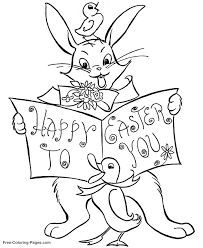 The original format for whitepages was a p. Happy Easter Bunny Coloring Page