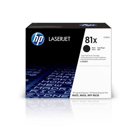HP 81X High Yield Black Original LaserJet Toner Cartridge