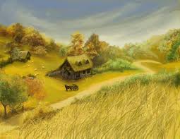 Small Farm By Fallingsarah Fantasy Art Landscapes Farm Art Farm Town