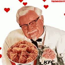 With an extra crispy filet and premium pickles and mayo on a brioche bun, it's the only chicken sandwich that's finger lickin' good. Colonel Sanders Gifs Tenor