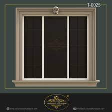 Yapının özelliğine göre bu çeşitlerden uygun olanı seçilir. Poliuretan Dis Cephe Pencere Cerceve Sove Modelleri T0025 Sove Cesitleri