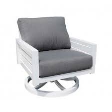 Modern Cast Aluminum Patio Furniture Gramercy Lounge Swivel Rocker Cast Aluminum Patio Furniture Furniture Patio Furniture