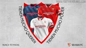 The colours that sevilla fc will wear this season are white, red and navy blue. Sevilla 20 21 Home Away Third Kits Released Footy Headlines