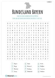 Die vorschläge sind nach wortlänge und alphabetisch sortiert. Unterrichtsmaterial Bundesland Bayern Materialguru