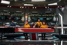 Maybe you would like to learn more about one of these? Enterprise Bridge Crew Seated Star Trek Discovery Season 2 Episode 14 Tv Fanatic