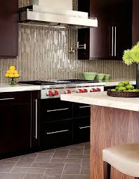 Glass kitchen backsplash tiles are a unique option for any kitchen remodeling project. Vertical Line Kitchen Backsplash Trends Kitchen Design Glass Backsplash Kitchen