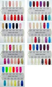 gelish color swatches in 2019 gel nails gelish colours