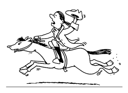 Or you can color online on our site with the interactive coloring machine. Cartoon Paul Revere Coloring Page Coloring Pages Coloring For Kids Revere