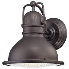 Find outdoor wall lights at wayfair. Westinghouse Lighting Canada Orson Large Outdoor Wall Light Led Oil Rubbed Bronze 6204600 Rona