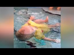 Baby chanelle grenfell's mum kirsty mankeesais she hoped her child 'knows that her mummy loves her so so much. Mom Defends Video Showing 6 Month Old Learning To Swim Youtube