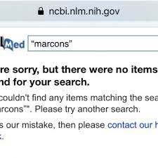 Marcons Not A Real Diagnosis