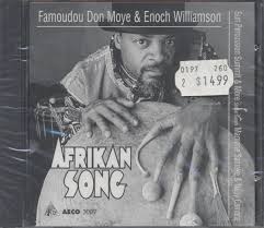 Famoudou Don Moye & Enoch Williamson CD, 1996 at Wolfgang's