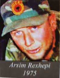 Heroi i Kosovës Arsim (Rexhep) Rexhepi (01.08.1975), Sazl, Ferizaj  (13.06.1999) Koshare. Lavdi!