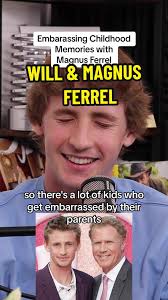 Did you ever get embarassed as a kid? With @Magnus Ferrell growing up  sharing childhood stories lolll #usc #willferrell #snl #saturdaynightlive  #magnusferrel