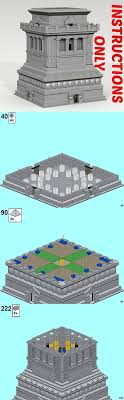 Check spelling or type a new query. Lego Statue Of Liberty 3450 Custom Base Pedestal Amazing Instructions Only Lego Bricks Building Pieces Building Toys