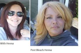 Examples Of With Henna And Post Bleach Henna Dying Hair Blonde Bleached Hair Dying Hair