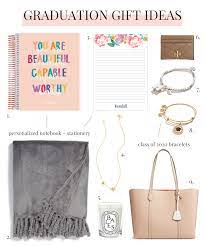 To keep all her stuff organized and on hand, a stylish, custom key ring is the perfect graduation gift for her! Graduation Gift Ideas For Her 2020 My Styled Life