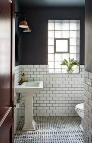Nicole white of live laugh decorate previously finished her powder room, but felt that something was missing. Classic Powder Room Unpatterned