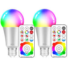 Giving rooms a whiter, more energetic feel. Color Changing Light Bulbs For Bedroom Remote Control Dimmable Led Light Bulbs A19 E27 60w Equivalent Rgb Light Bulbs 3 Way Bulb Mood Bulbs For Home 2 Pack Amazon Com