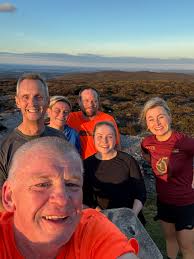Tonight's tribe for last Wed night of the year up Clava hills