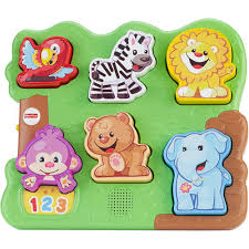 Fisher Price Laugh Learn Zoo Animal Puzzle With 7 Different Songs Walmart Com