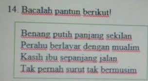 Nasihat yang diberikan kepada orang muda tentang kepentingan kasih sayang. Isi Pantun Tersebut Adalah A Anak Harus Membalas Kasih Sayang Ibu B Ibu Hanya Memberikan Kasih Brainly Co Id