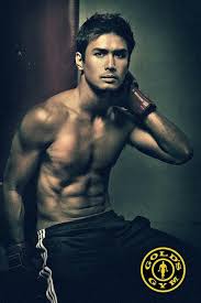 Christian Bautista Courtesy Of Gold S Gym Golds Gym Christian Bautista Celebrity Crush