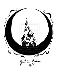 Moon Crescent Wolf By Peace Wolf On Deviantart Wolf Tattoos Moon Tattoo Wolf Tattoo Design