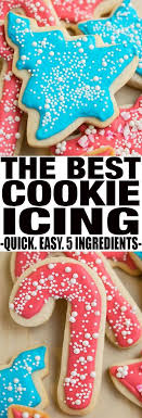 Easy Royal Icing Recipe For Cookies Also Known As Cookie Icing Recipe That Dries Hard This Icing Cookie Icing Recipe Sugar Cookies Decorated Holiday Cookies