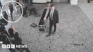 New footage shows how Trump dinner gunman charged through security in four seconds