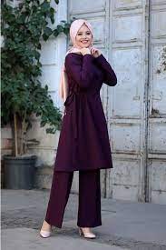 Ahenk Tunik Pantolon Takim Modelleri Moda Tesettur Giyim Moda Giyim Moda Stilleri