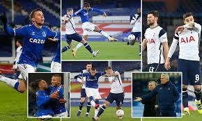 Tottenham opened the scoring and took a deserved lead inside of five minutes when davinson. Everton 5 4 Tottenham Super Sub Bernard Seals Extra Time Victory In Fa Cup Fifth Round Thriller Daily Mail Online