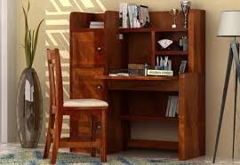 Find Classy And Elegant Study Table Furniture Online In India Wooden Street Here You Will Get Stylish A Wooden Study Table Study Table Study Table And Chair