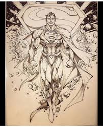 Paolo Pantalena Does An Awesome Superman Commission Sketch Superman Drawing Heavy Metal Comic Superman Comic Books