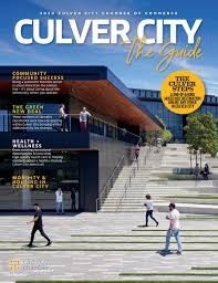 2020 Culver City Guide By Chamber Marketing Partners Inc Issuu