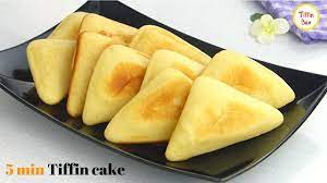 On a sheet of wax or parchment paper, sift together flour, salt and baking powder (or whisk together in a bowl). 5 Minutes Spongy Vanilla Cake In Sandwich Maker By Tiffin Box Basic Plain Soft Cake Without Oven Youtube
